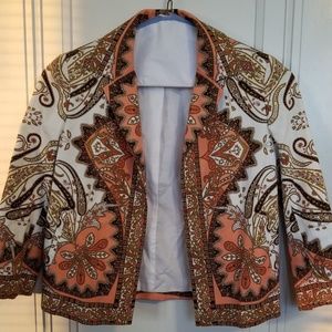 Pattern Style Blazer